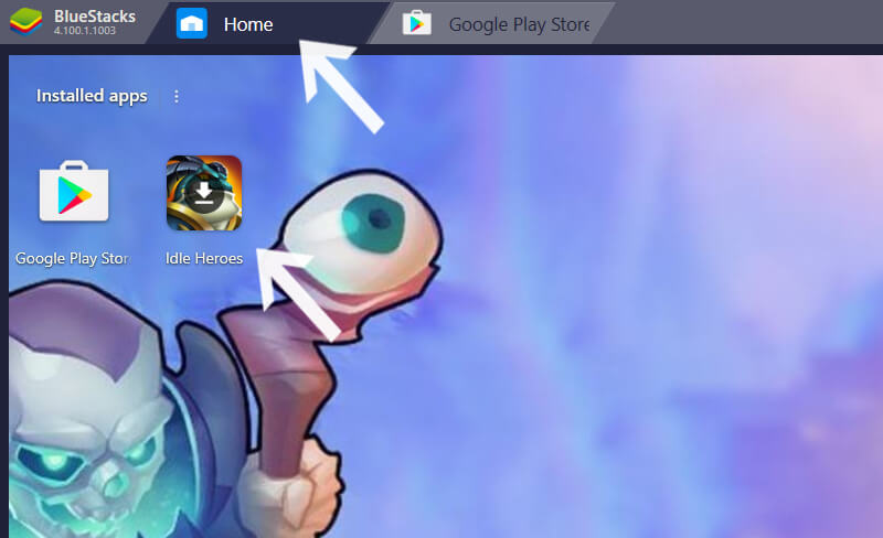 go back to the homepage then click on the game logo